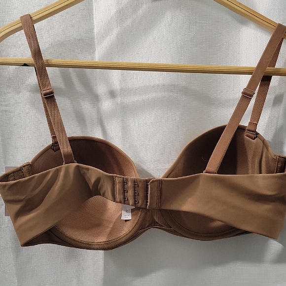 Auden Brown Strapless Bra Size 38C - Picture 3 of 8